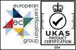 UKAS Product Certifcation 054
