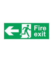 Fire exit left